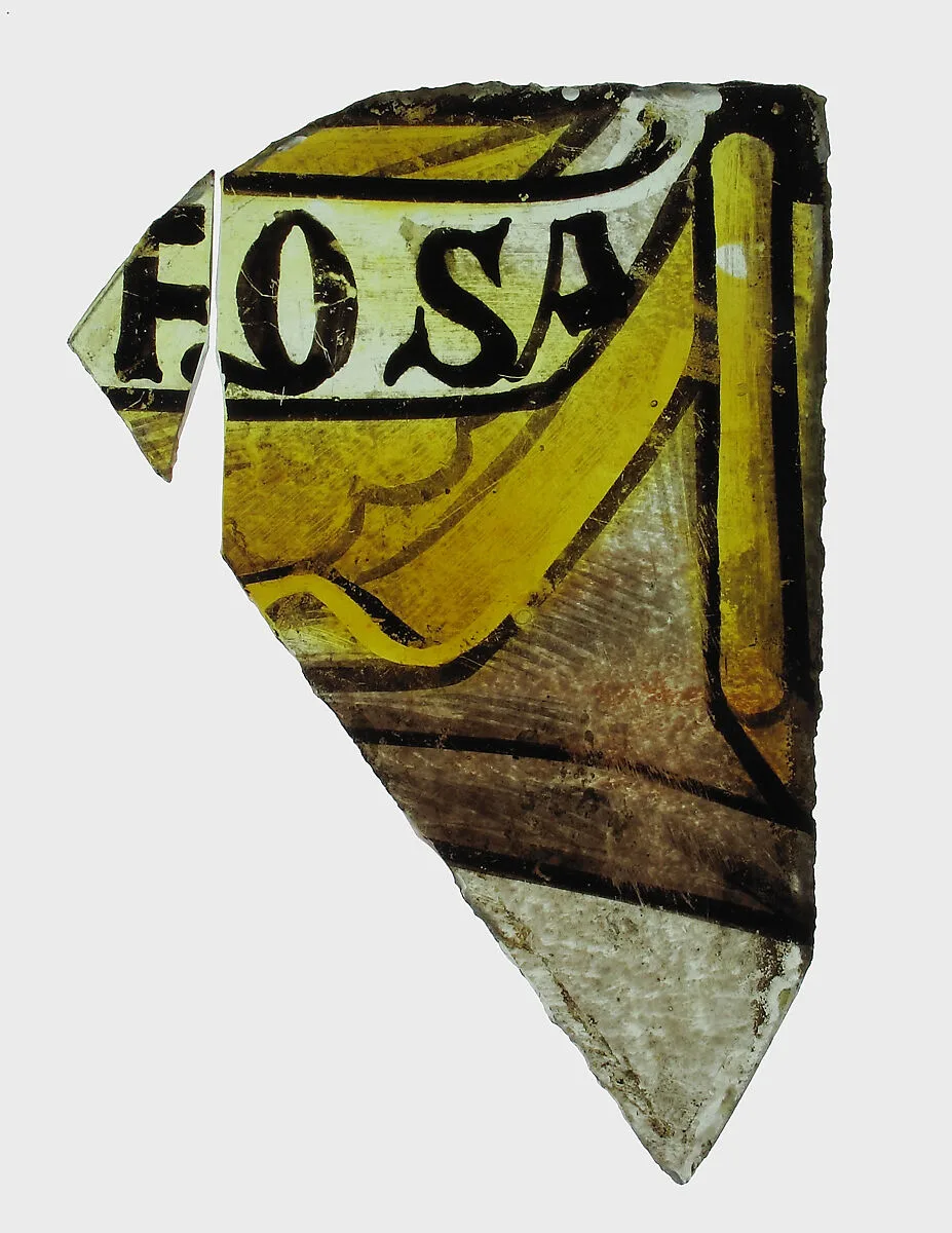 Glass Fragment — Unknown