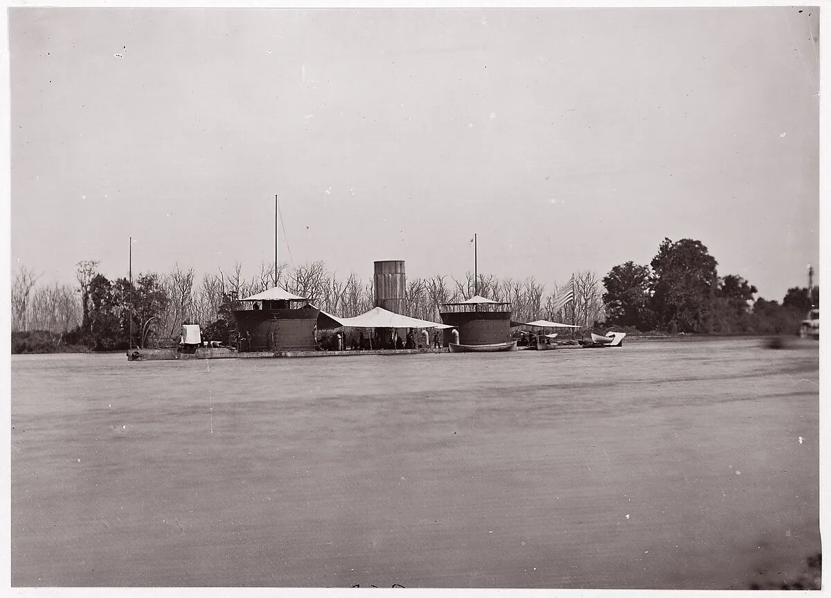 U.S. Monitor Onondaga, James River — Unknown|Mathew B. Brady