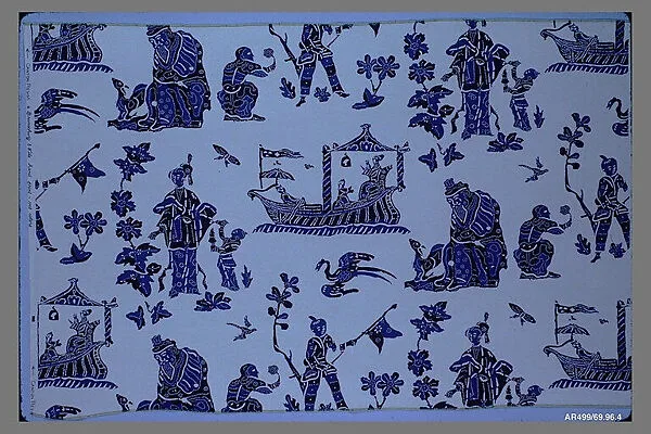 "Canton Resist" Textile — Unknown