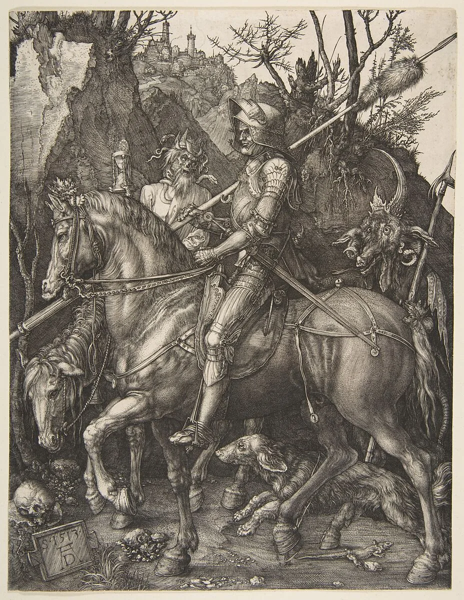 Knight, Death, and the Devil — Albrecht Dürer