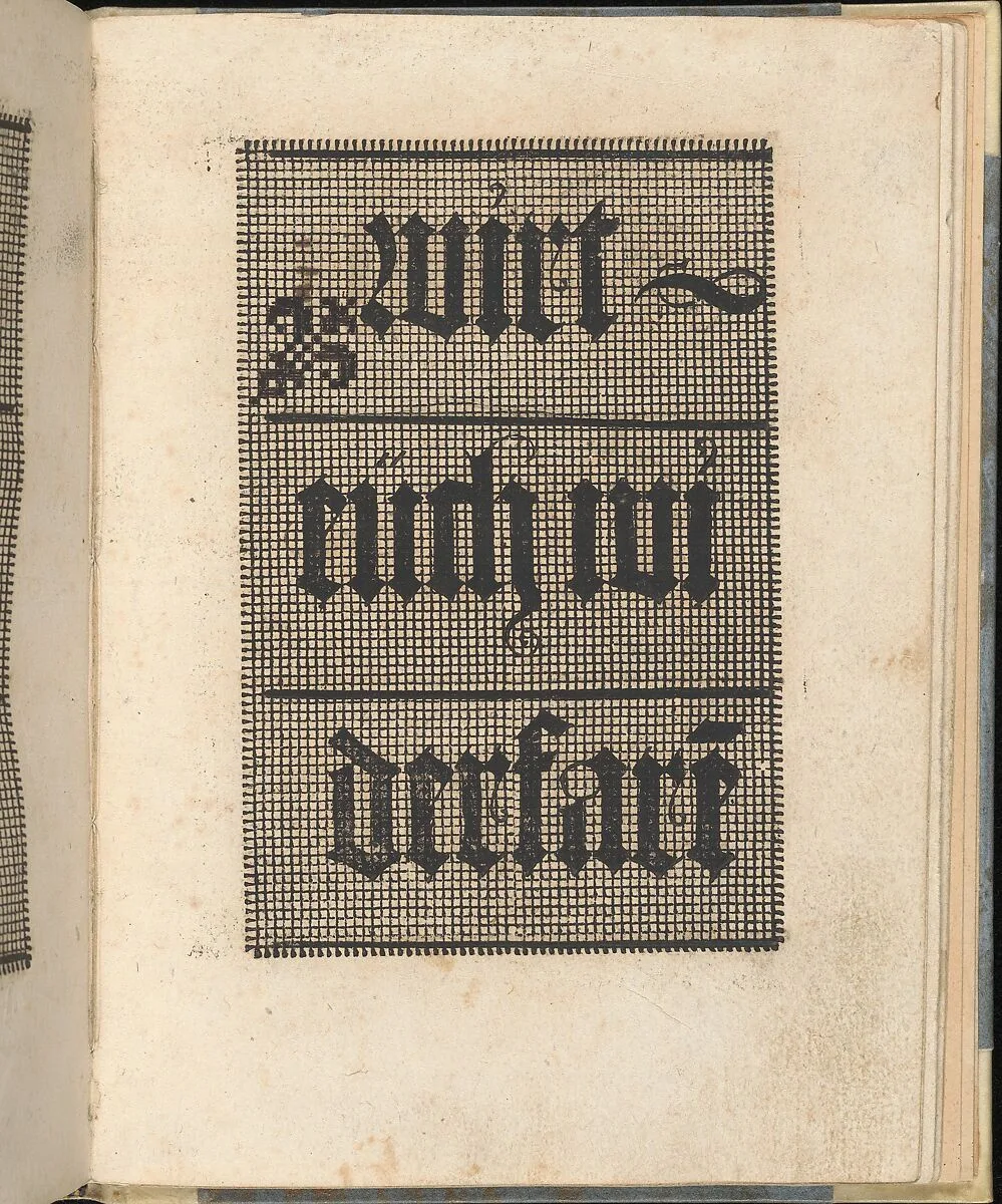 Ein ney Furmbüchlein, Page 5, recto — Johann Schönsperger the Younger