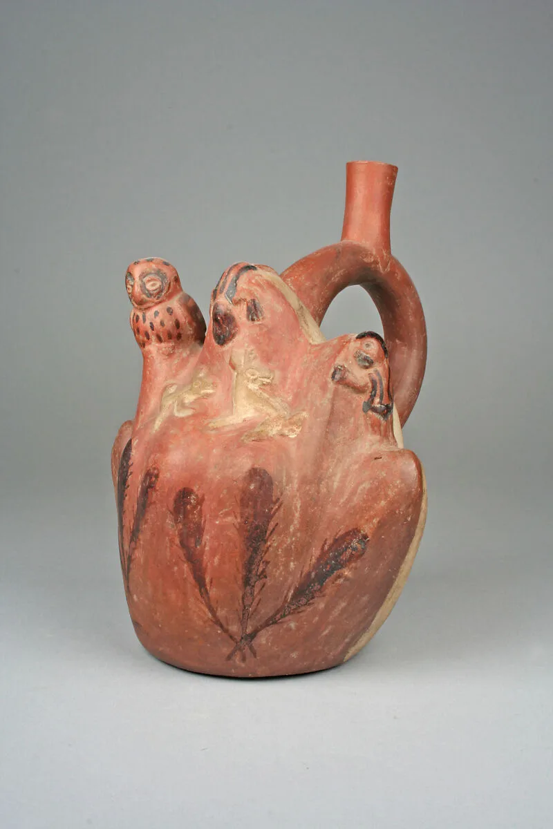 Mountain Scene Bottle — Unknown