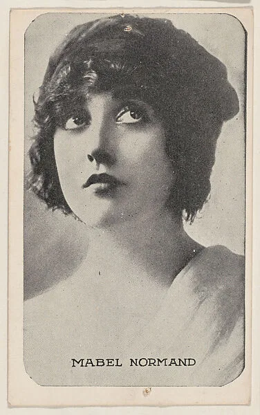 Mabel Normand from Kromo Gravure "Leading Moving Picture Stars" (W623) — Kromo Gravure Photo Company, Detroit, Michigan
