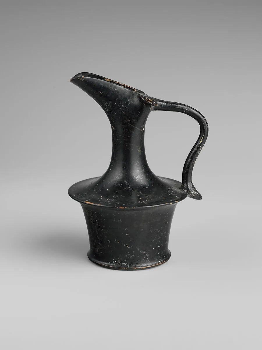 Terracotta oinochoe (jug) — Unknown