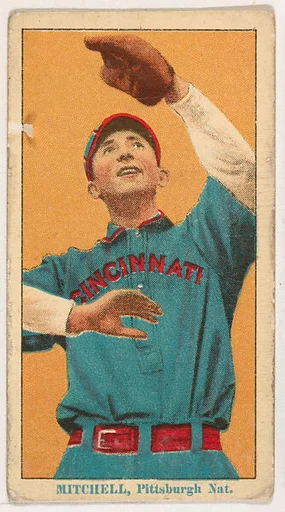 Mike Mitchell, Pittsburgh, from Coupon Cigarettes Baseball Issue, 1914-1916