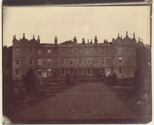 [Castle with Round Towers Seen from the Garden]
