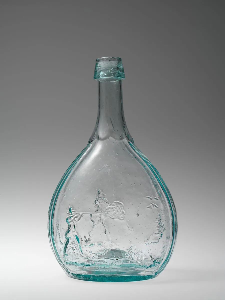Figured bottle — Unknown
