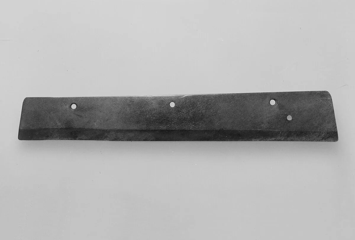 新石器時代至商 有孔玉刀|Ceremonial blade — Unknown