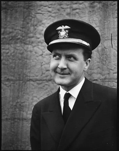 [Unidentified Man Wearing Officer's Hat]