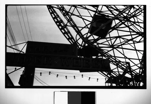 ["Wonder Wheel" Ride and Entrance Sign, Coney Island, New York]