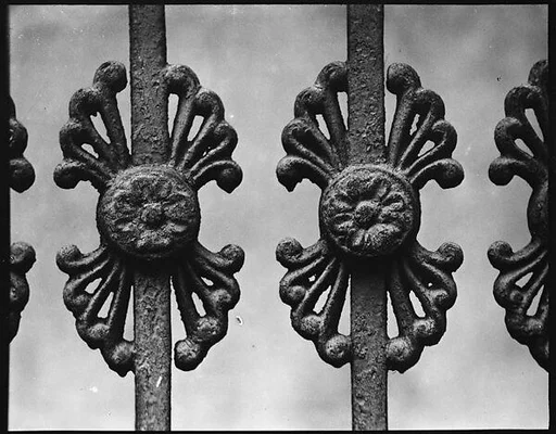 [Cast-Iron Grillwork Detail]