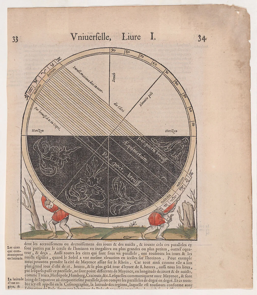 Page from the Münster Chronick — Anonymous, German, 16th century