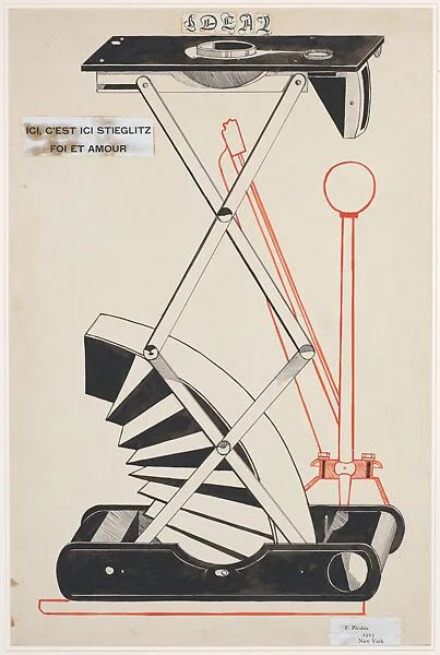 Here, This Is Stieglitz Here — Francis Picabia
