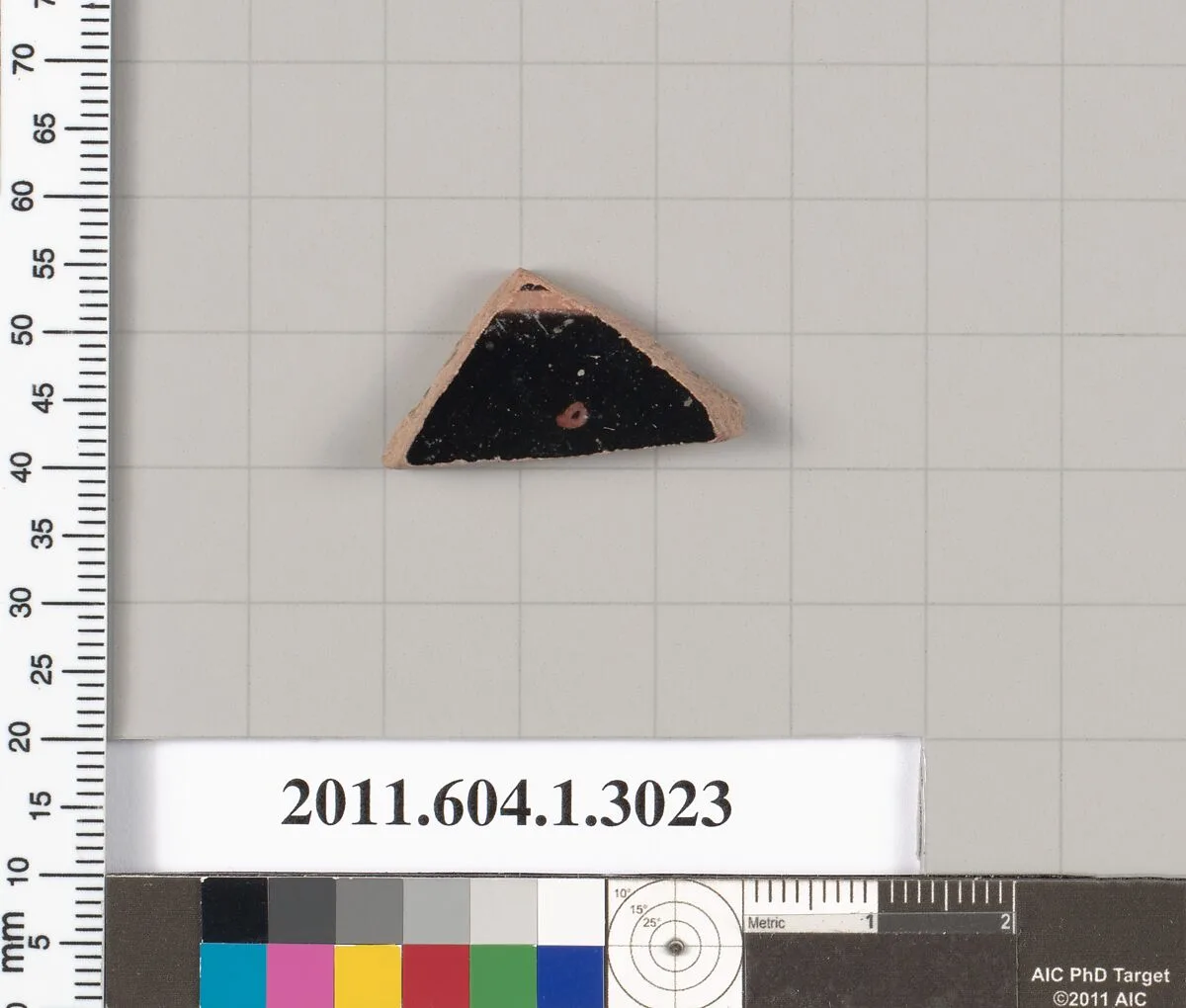Terracotta fragment of a kylix (drinking cup) — Unknown