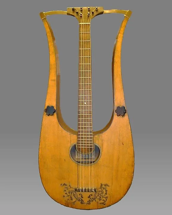 Lyre Guitar — Gennaro Fabricatore