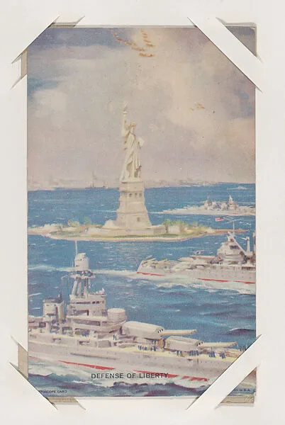 Defense of Liberty from Military cards series (W615) — International Mutoscope Reel Company