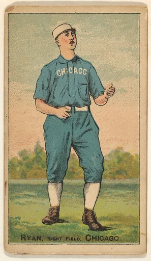 Ryan, Right Field, Chicago, from the Gold Coin series (N284) for Gold Coin Chewing Tobacco