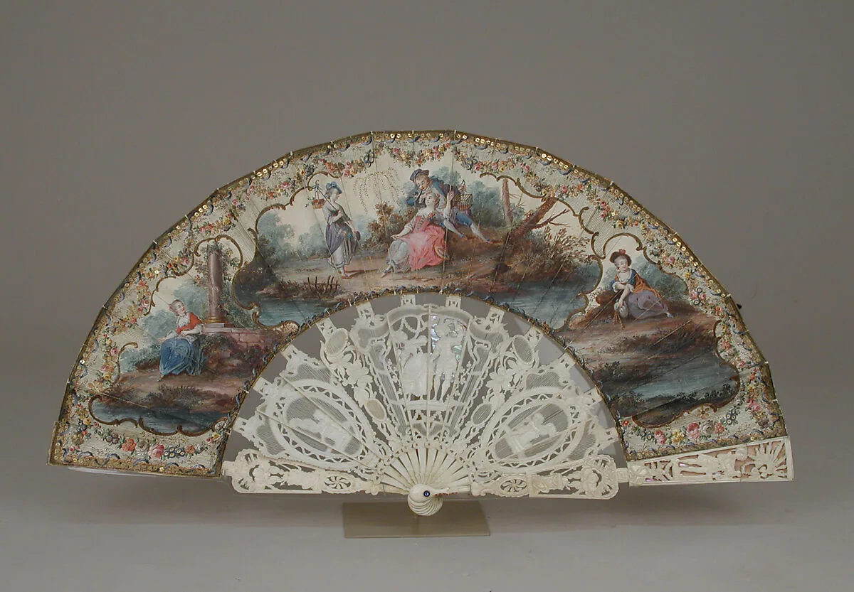 Folding fan — Unknown
