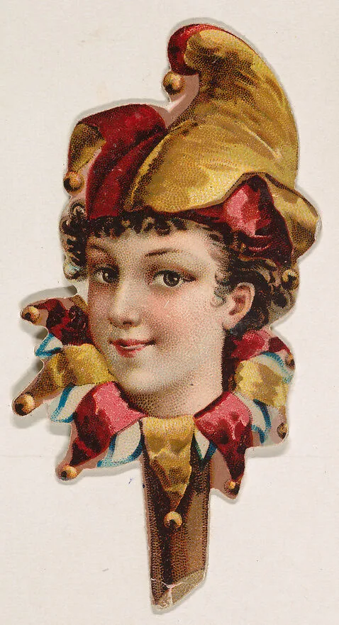 Jester's wand, from the Novelties series (N228, Type 3) issued by Kinney Bros. — Kinney Brothers Tobacco Company