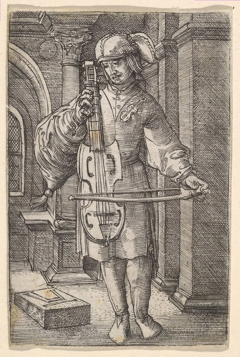 Violin-Player — Albrecht Altdorfer