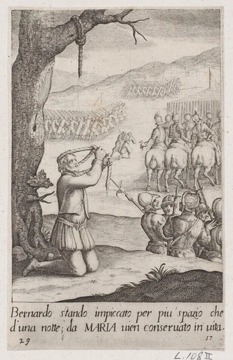 Bernardo, from Scelta d'Alcuni Miracoli e Grazie della Santissima Nunziata di Firenze (Selection of Some Miracles and Graces that Occurred in the Church of the Annunziata in Florence)