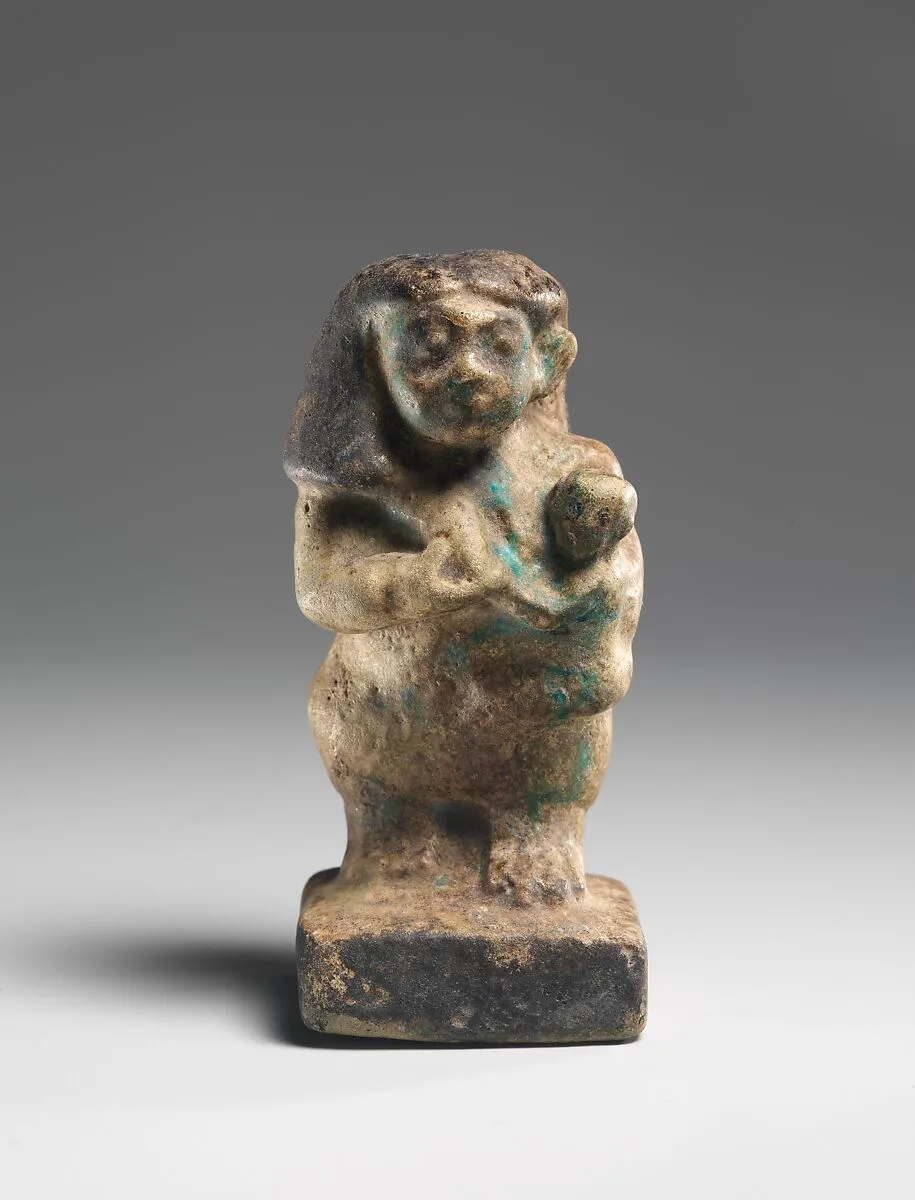 Figurine of a Woman with Her Baby — Unknown