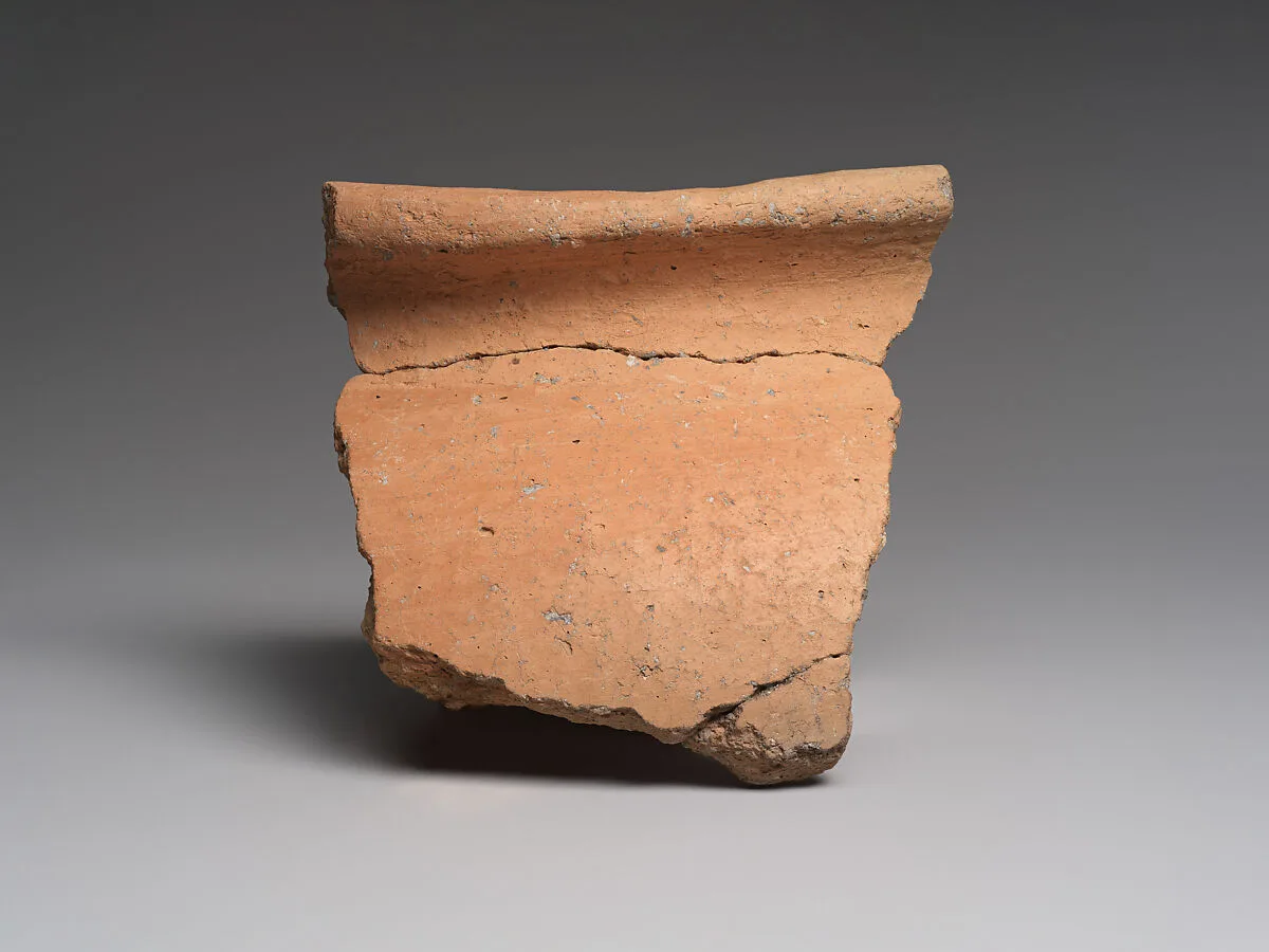 Jar rim sherd — Unknown