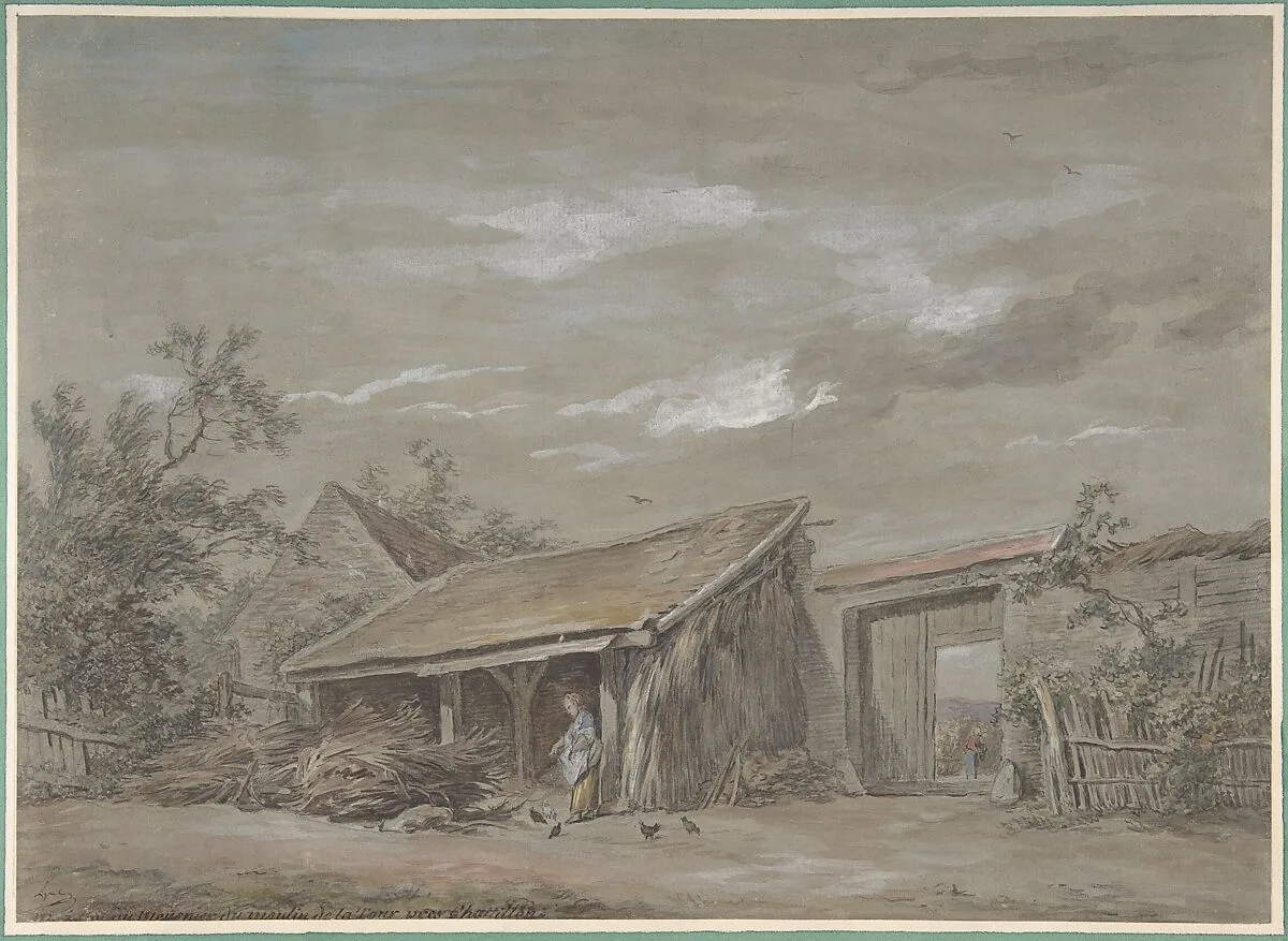 Farmyard — Nicolas Bernard Lépicié|Jean-Baptiste-Denis Lempereur