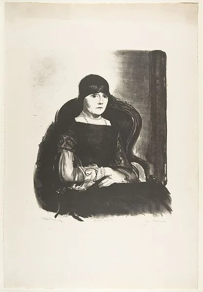 Study, Mrs. R. — George Bellows|Bolton Brown|George Bellows