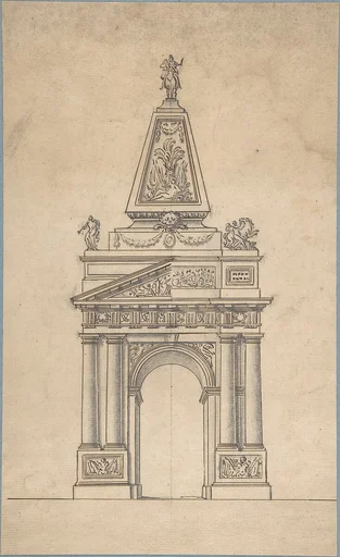 Design for a Triumphal Arch
