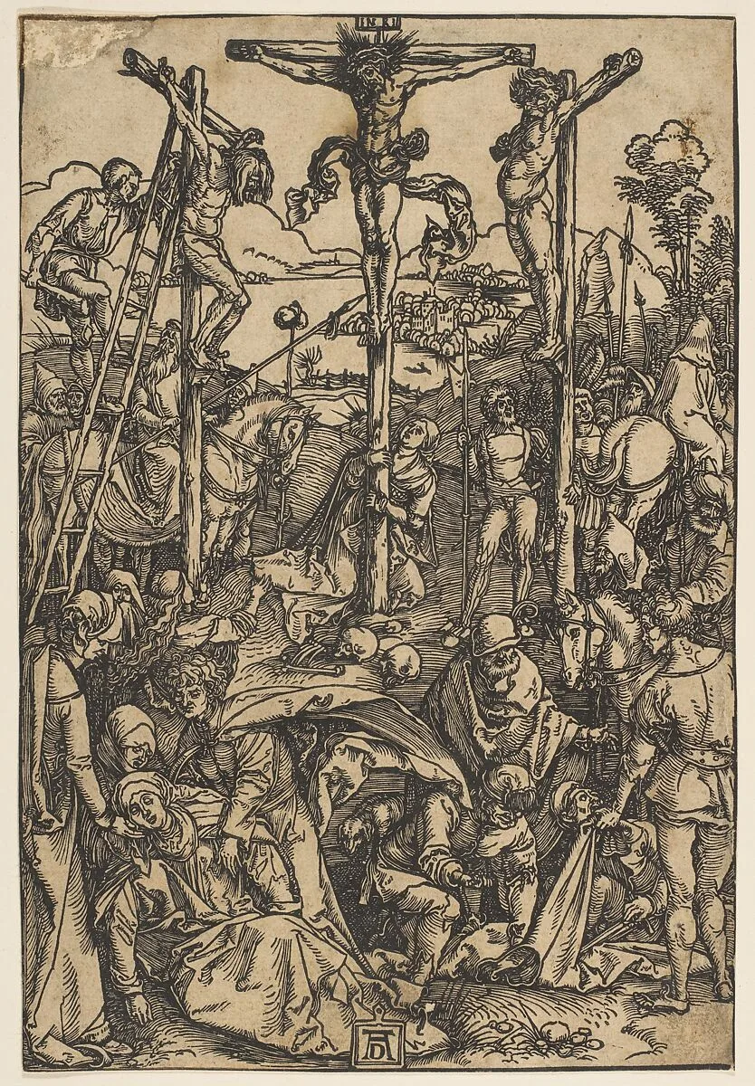 Calvary with the Three Crosses — Albrecht Dürer