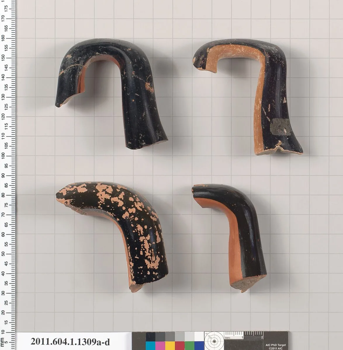 Terracotta fragments of kylikes (drinking cups) — Unknown