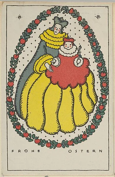 Happy Easter (Frohe Ostern) — Fritzi Löw|Wiener Werkstätte