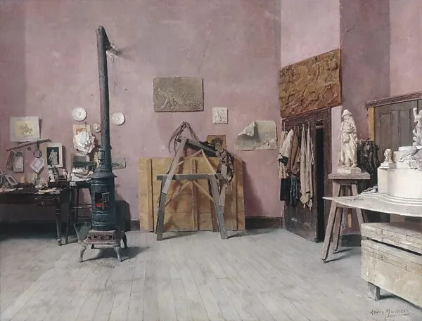 Sculptor's Studio — Louis Moeller