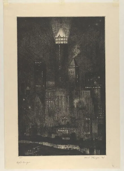 Night, N. Y. — Albert E. Flanagan