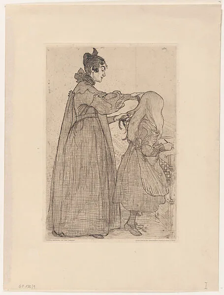 Karin and Kersti — Carl Larsson|Gesellschaft für vervielfältigende Kunst