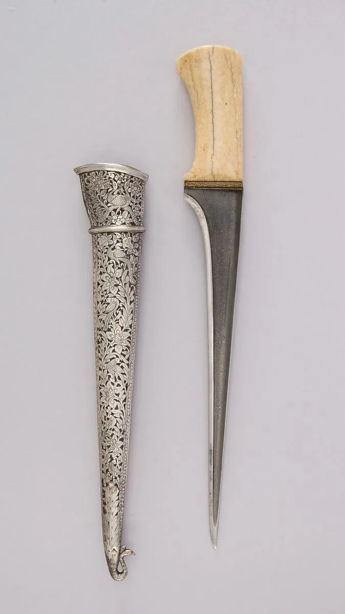 Dagger (Pesh-kabz) with Sheath — Unknown