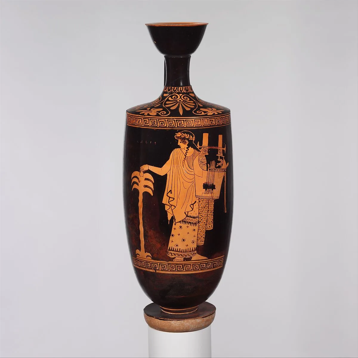 Terracotta lekythos (oil flask) — Nikon Painter