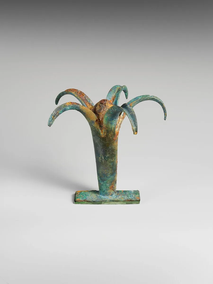Bronze floral element — Unknown