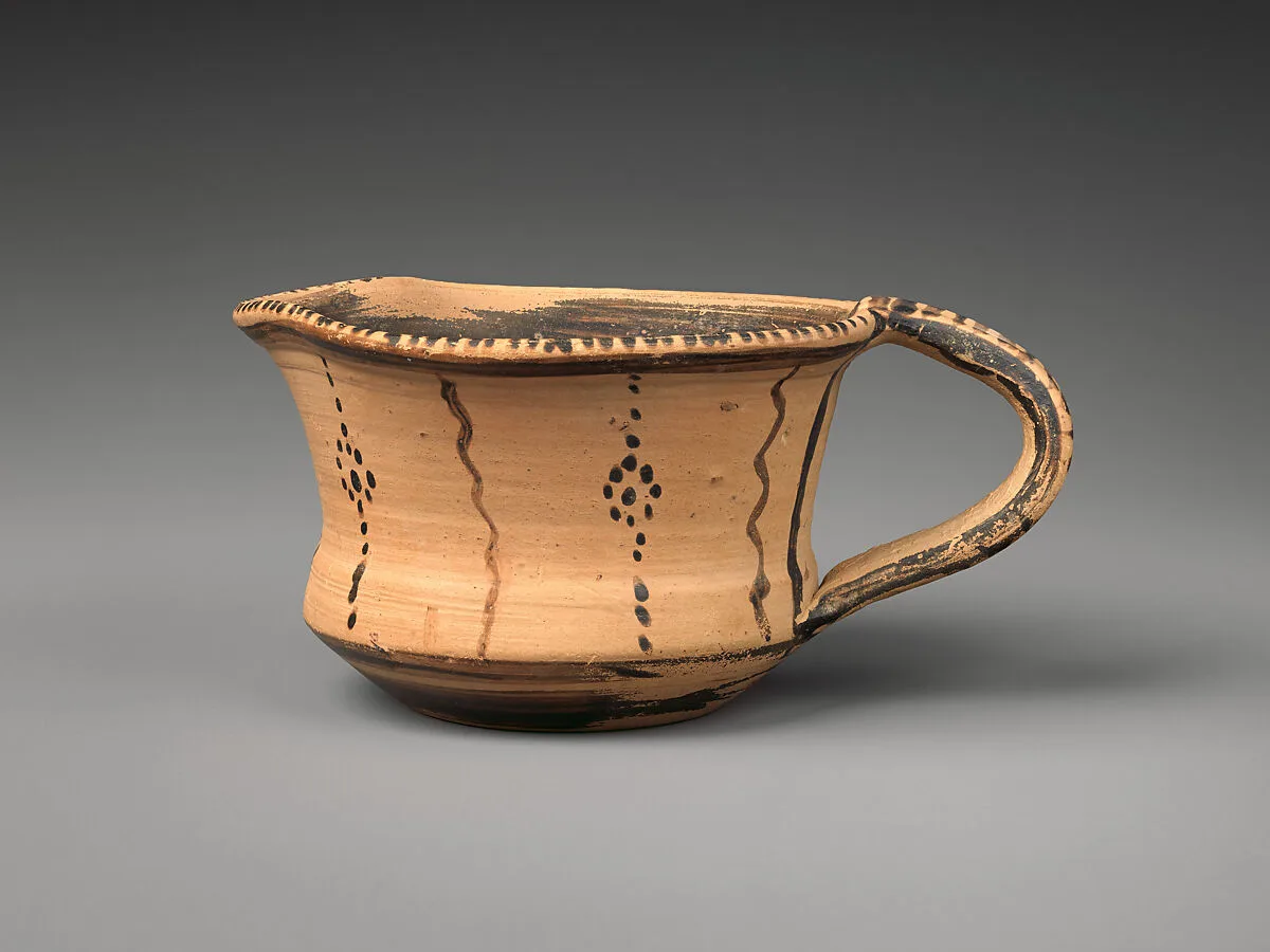 Terracotta cup — Unknown