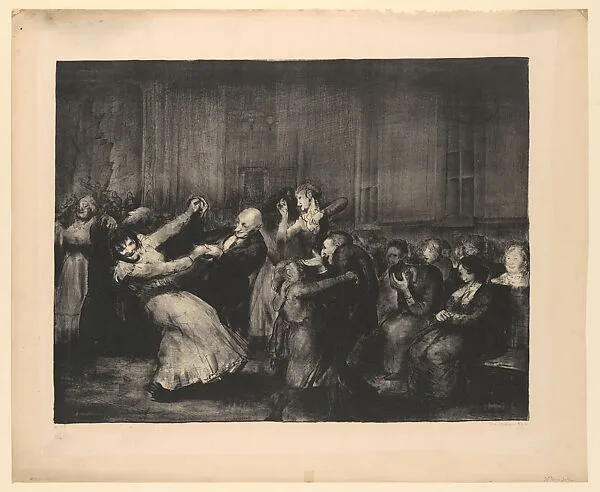 Dance in a Madhouse — George Bellows