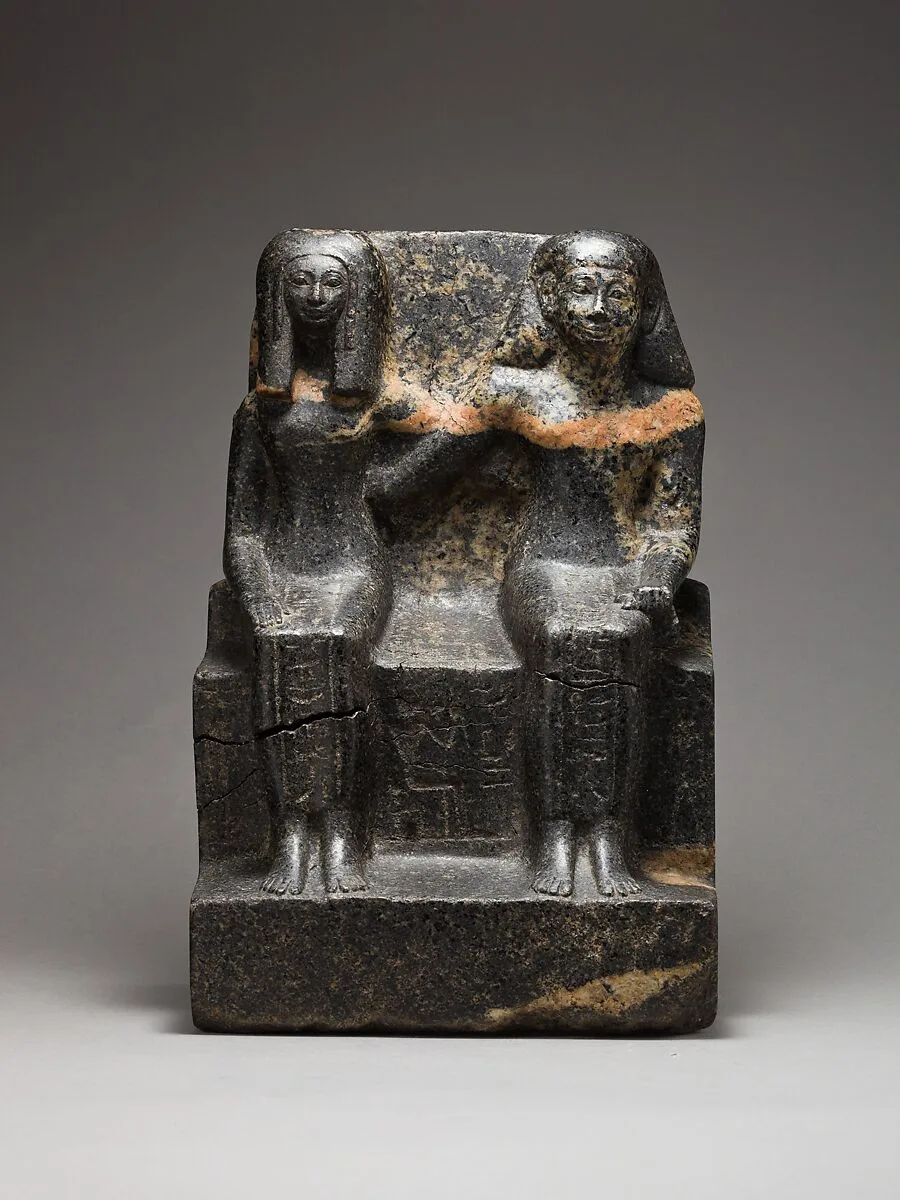 Pair Statue of Neferkhawet and Rennefer — Unknown