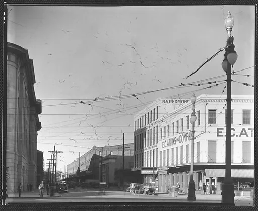 [Canal Street Showing E.C. Atkins and Company Building, New Orleans, Louisiana]