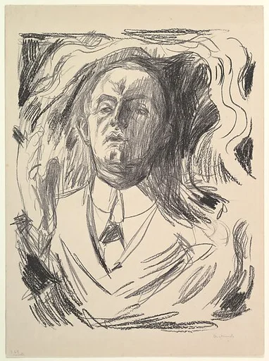 Self-Portrait with a Cigar