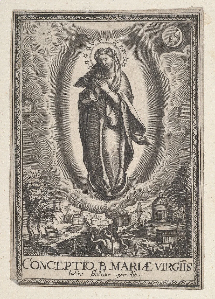 Assumption of the Virgin — Justus Sadeler|Anonymous