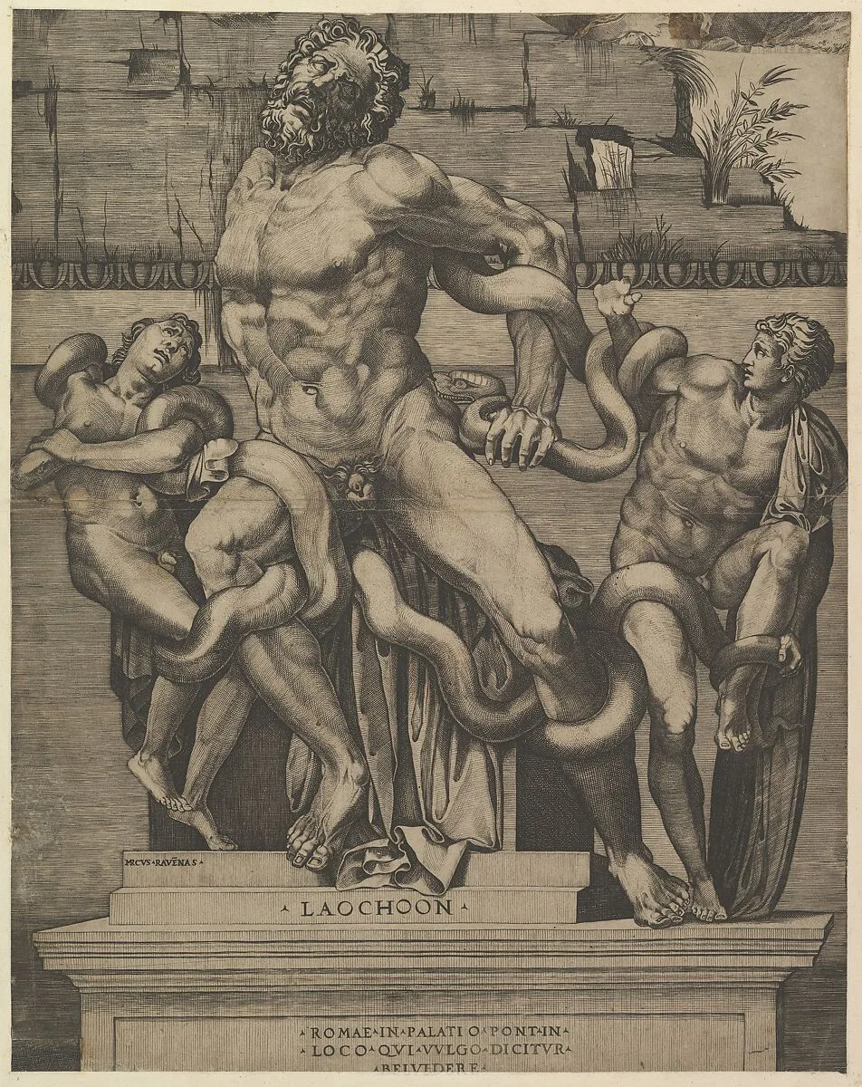 Speculum Romanae Magnificentiae: Laocoon — Marco Dente