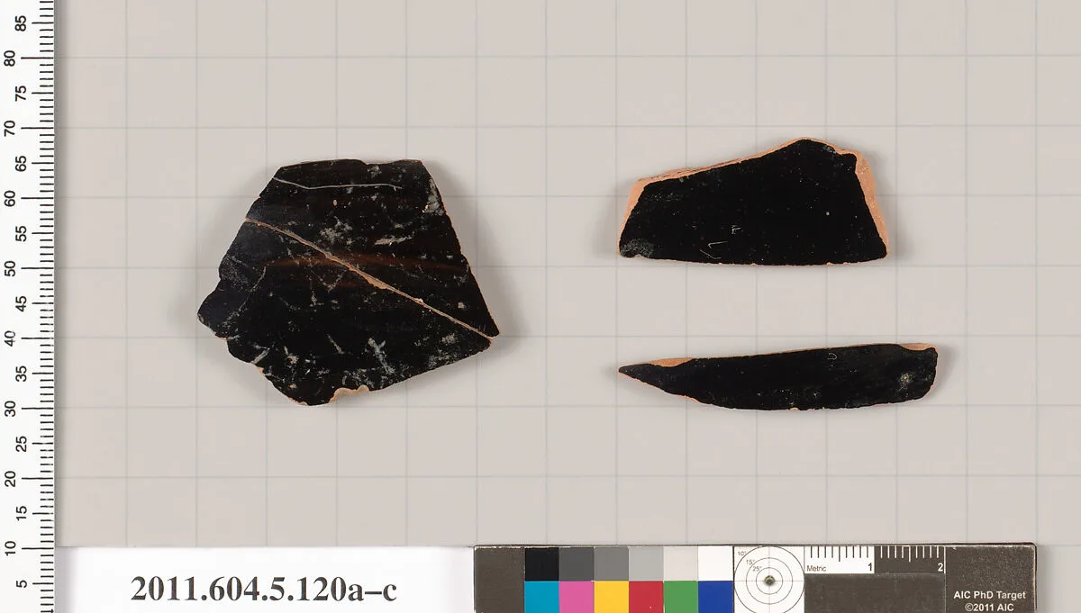 Terracotta fragments of stemless kylikes (drinking cups)? — Unknown