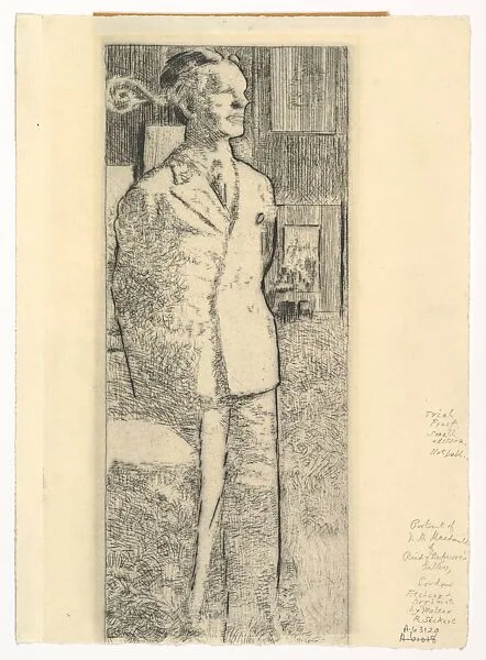 Portrait of Duncan Macdonald — Walter Richard Sickert