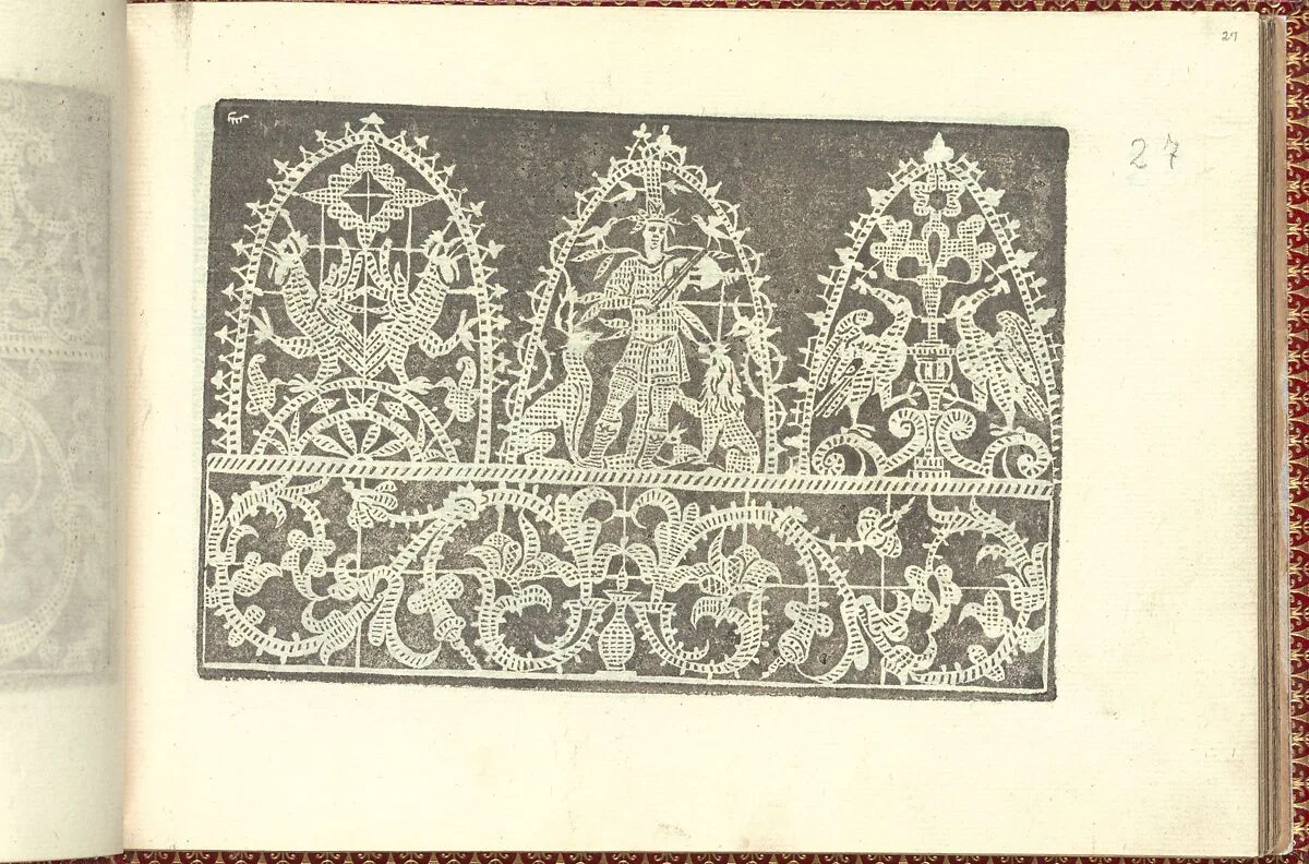Corona delle Nobili et Virtuose Donne: Libro I-IV, page 27 (recto) — Cesare Vecellio