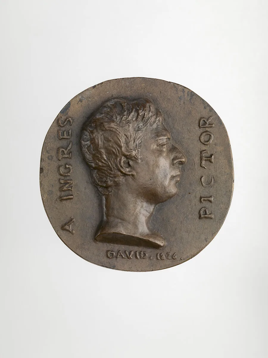 Jean Auguste Dominique Ingres (1780–1867) — Pierre Jean David d'Angers